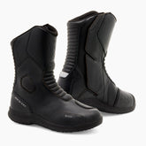 Stivale Link GTX, un stivale in pelle nera impermeabile. Comfort e sicurezza per motociclisti. Di REV'IT!.